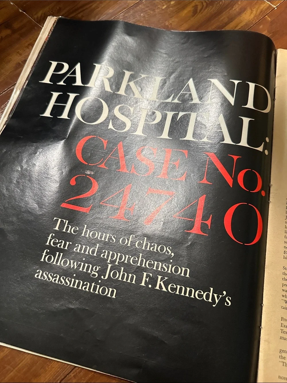 Vintage LOOK Magazine February 7 1967 JFK Assassination Parkland Hospital +